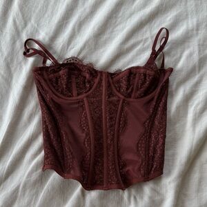 Urban Outfitters Brown Corset